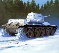 Зимний Т-34-76